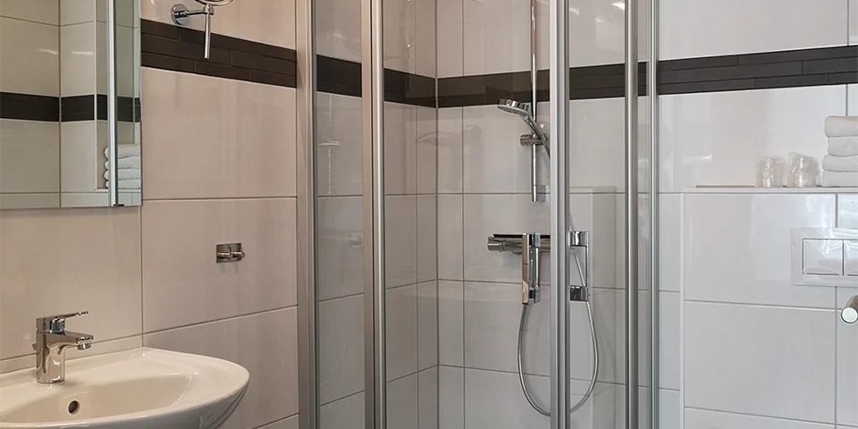 Badezimmer vom Doppelzimmer